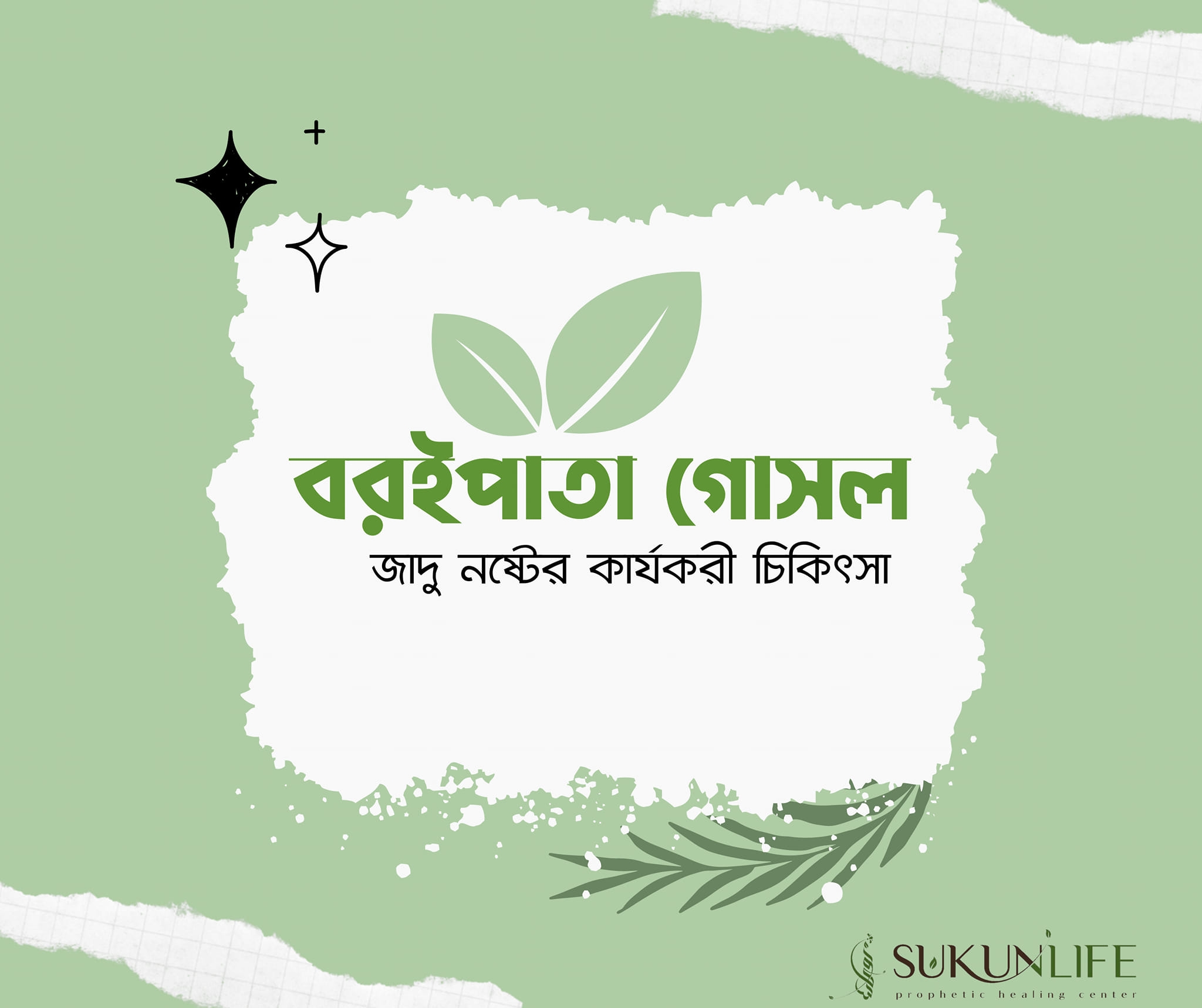 বরইপাতার গোসল; জাদু নষ্টের মহৌষধ